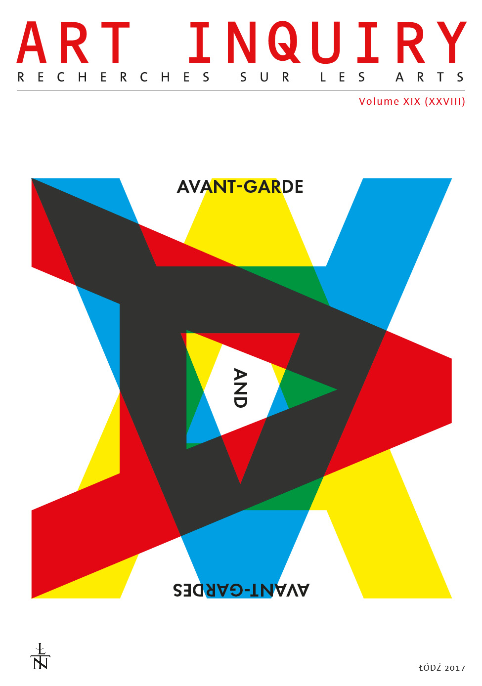 					View Vol. 19 (2017): Avant-garde and avant-gardes
				